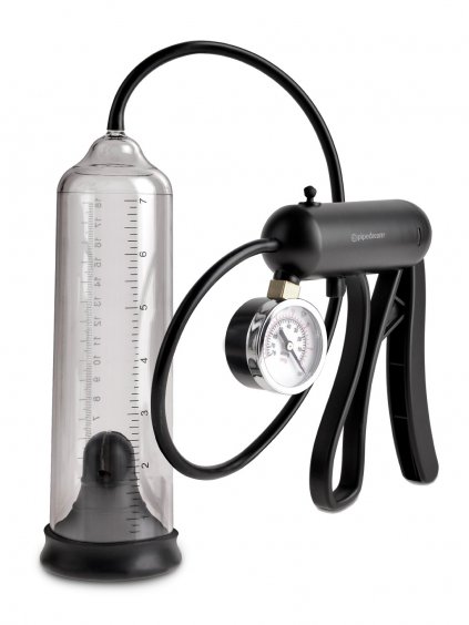 Pipedream Pump Worx Pro-Gauge Power Pump - Transparent