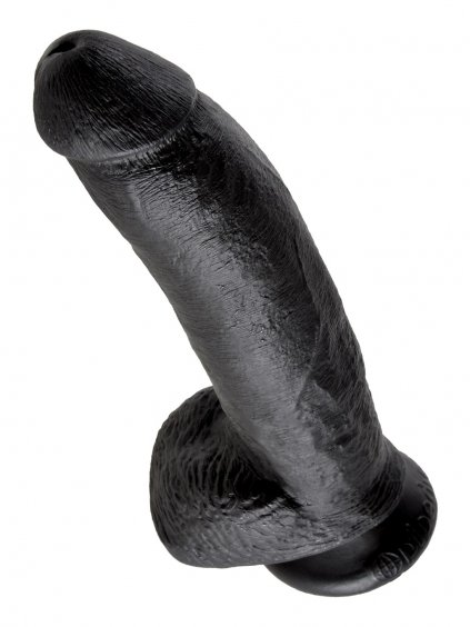 Pipedream King Cock Cock 9 Inch With Balls - Black