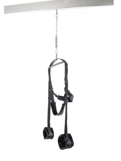 Pipedream Fetish Fantasy Spinning Fantasy Swing - Black