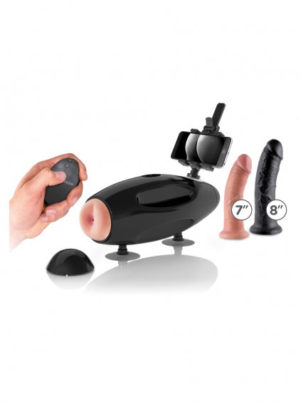 Pipedream Fetish Fantasy Extreme Extreme Sex Machine - Black