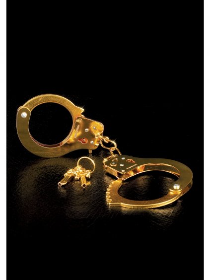 Pipedream Fetish Fantasy Gold Metal Cuffs - Gold