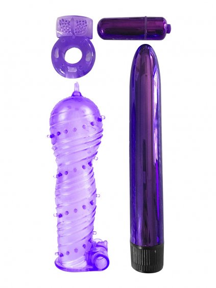 Pipedream Classix Ultimate Pleasure Couples Kit - Purple