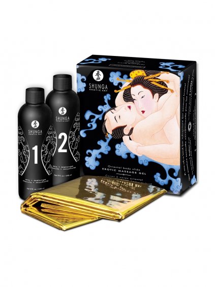 Shunga Body-2-Body Orientalisches Gel-Set - Exotisch