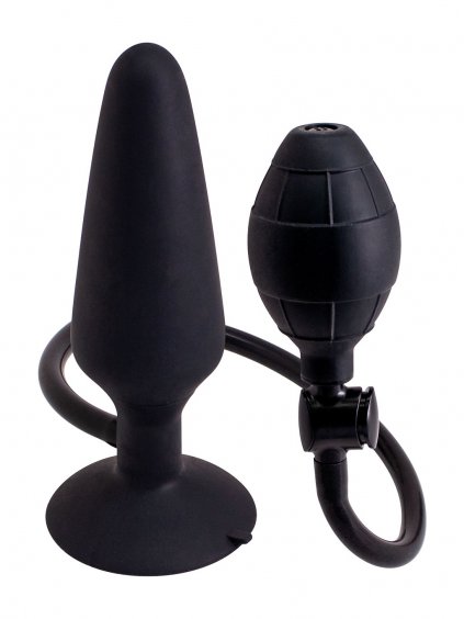 Seven Creations Inflatable Butt Plug L - Black