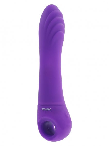 TOYJOY Caresse Luna II Flexibler G-Punkt-Vibrator - Lila