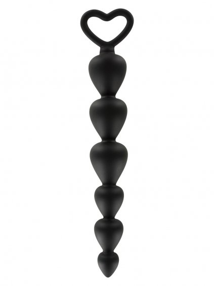 TOYJOY Anal Play Bottom Beads - Black