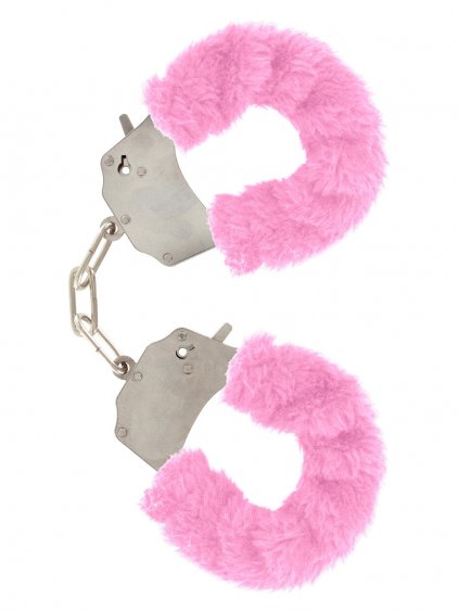 TOYJOY Classics Furry Fun Cuffs - Pink