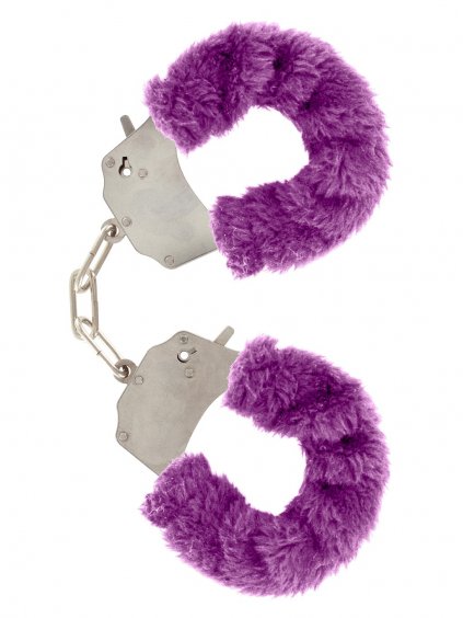 TOYJOY Classics Furry Fun Cuffs - Purple