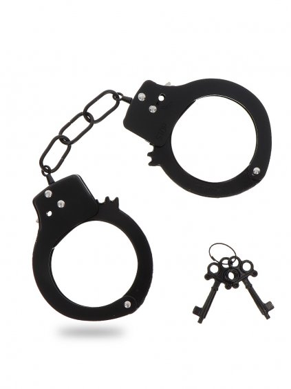 TOYJOY Classics Metal Handcuffs - Black