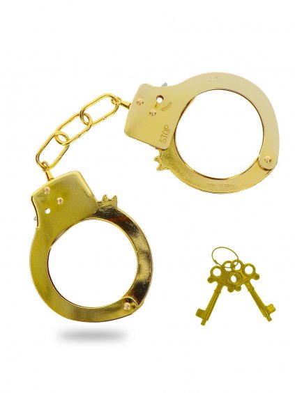 TOYJOY Classics Metal Handcuffs - Gold