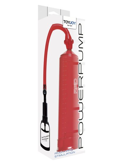 TOYJOY Manpower Power Pump - Red