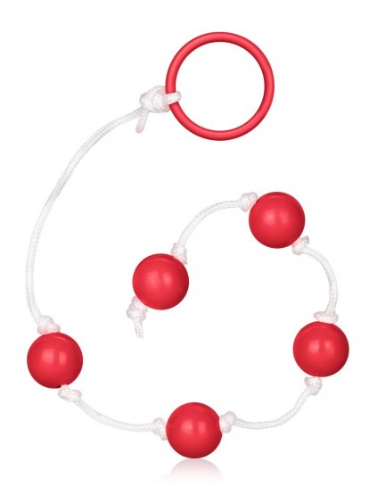 CalExotics Small Anal Beads - Red