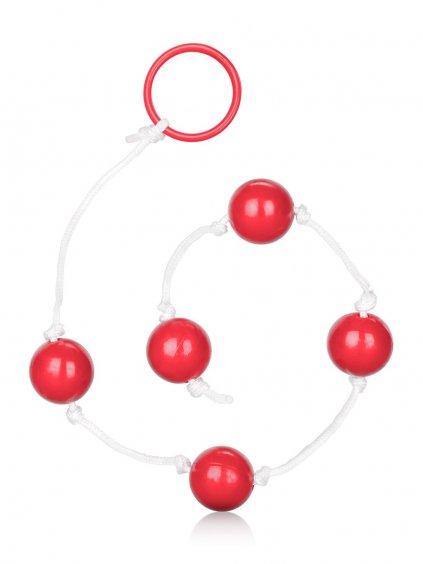 CalExotics Medium Anal Beads - Red