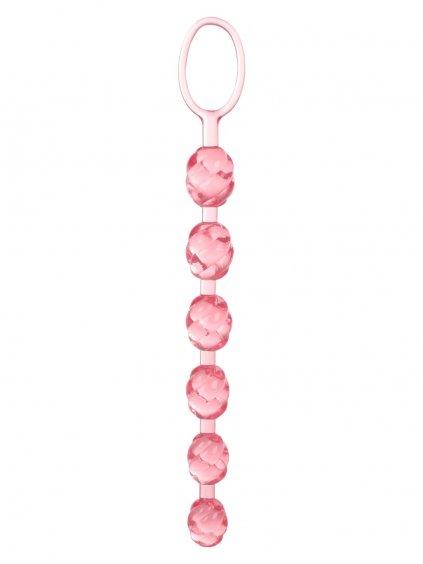 CalExotics Swirl Pleasure Beads - Pink