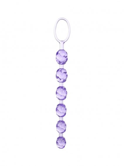 CalExotics Swirl Pleasure Beads - Purple