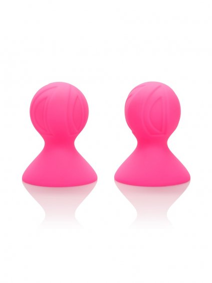 CalExotics Nipple Play Silicone Pro Nipple Suckers - Pink