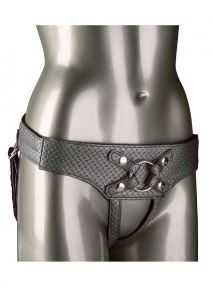 CalExotics Her Royal Harness The Regal Empress - Silver