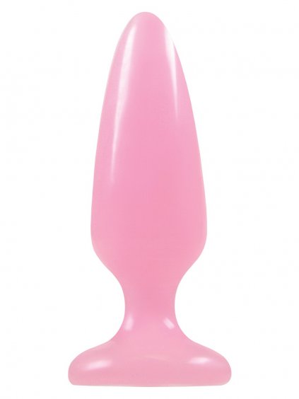 NS Novelties Fire Fly Pleasure Plug - Medium - Pink