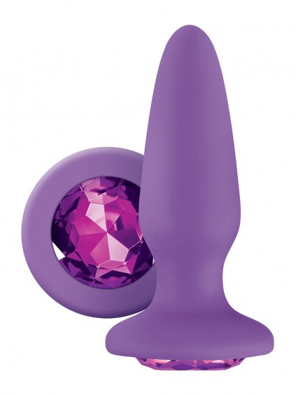 NS Novelties Glams Gem Plug - Lila