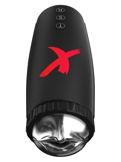 Pipedream PDX Elite Elite Moto Bator - Čierna