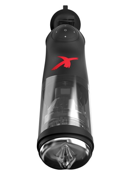 Pipedream PDX Elite Elite Deluxe Mega Bator - Čierna