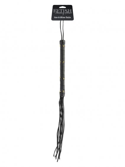 Pipedream Fetish Limited Edition Cat-O-Nine Tails - Black