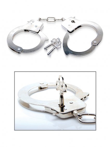 Pipedream Fetish Limited Edition Metal Handcuffs - Metal