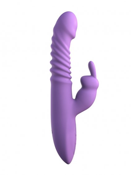 Pipedream Fantasy For Her Thrusting Silicone Rabbit - Purple