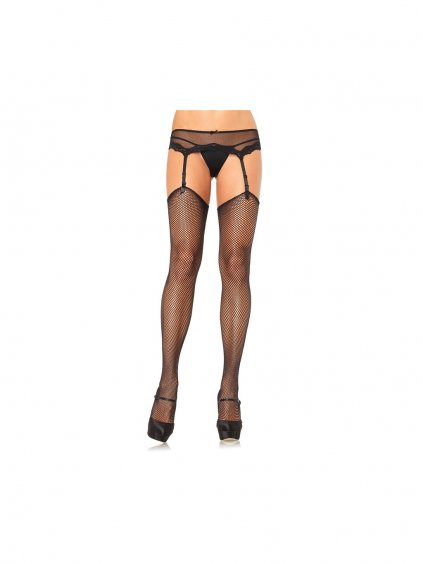 Leg Avenue Netzstrümpfe – Schwarz – O/S