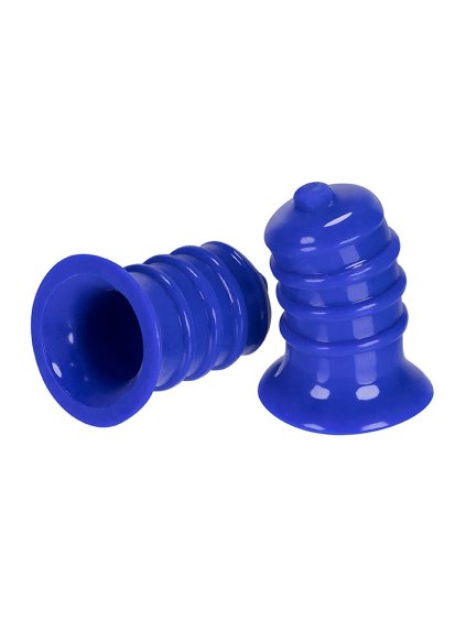 Hunkyjunk Elong Nipple Suckers - Blue