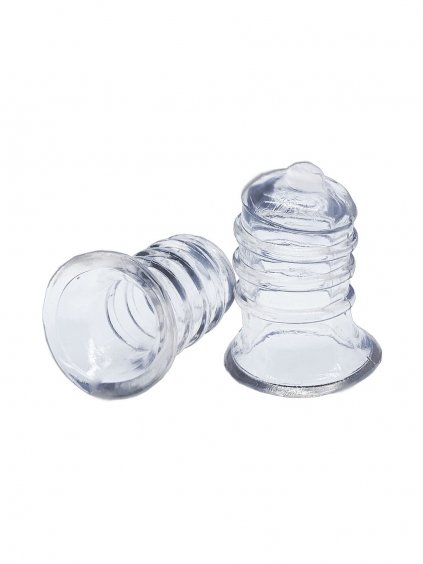 Hunkyjunk Elong Nipple Suckers - Transparent