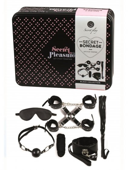 Secret Play Bondage Kit - Black