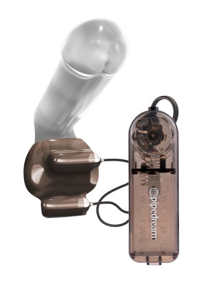 Pipedream Classix Dual Vibrating Ball Teaser - Transparentný