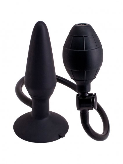 Seven Creations Inflatable Butt Plug M - Black