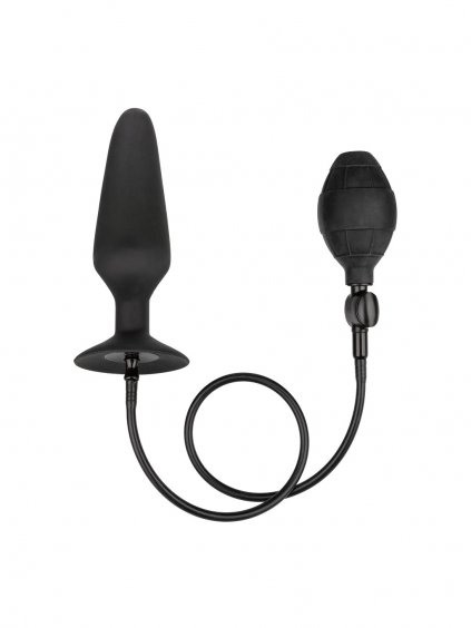 CalExotics Anal XL Silicone Inflatable Plug - Black