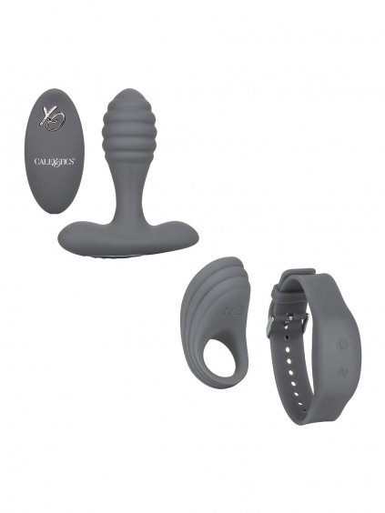 CalExotics Silicone Remote Adventure Set - Grey