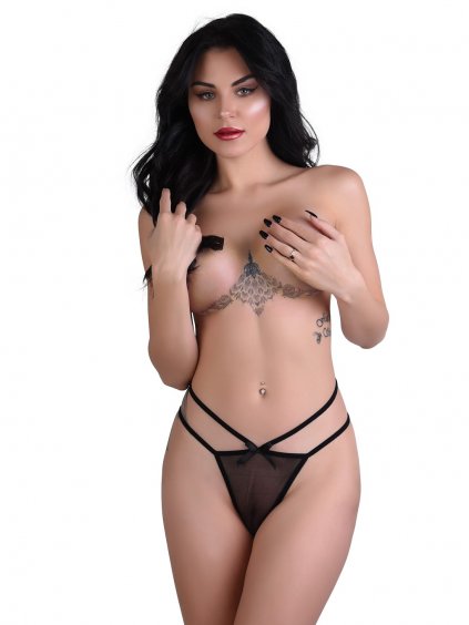 Daring Intimates Scarlett brazilian bikini - Black - L/XL