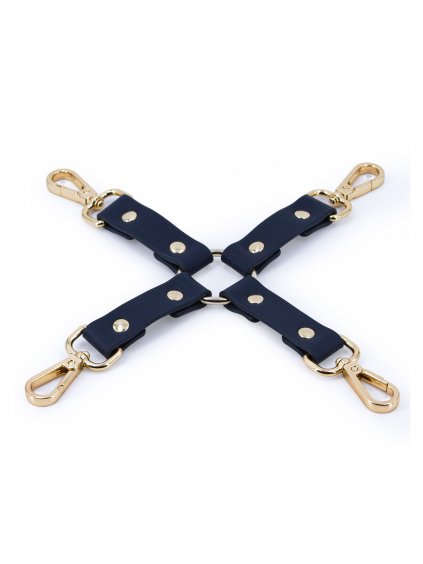 NS Novelties Bondage Couture Hog Tie - Blue