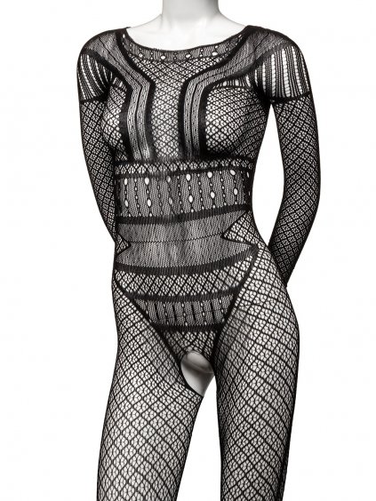 CalExotics Scandal Lace Body Suit - Black - O/S