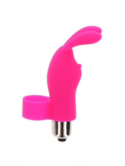 Zabawka króliczek Finger Vibe firmy TOYJOY - różowa