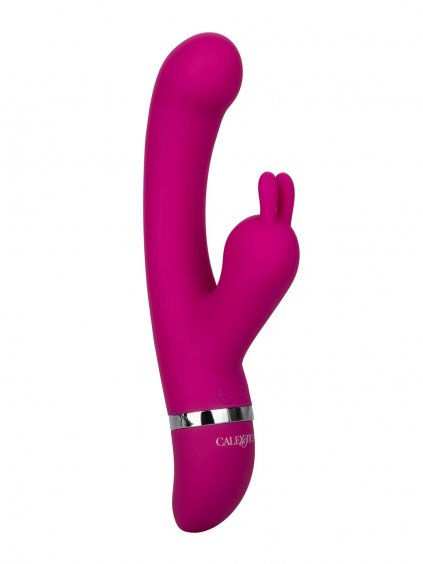 CalExotics Personality Vibes Foreplay Frenzy Bunny Kisser - Pink