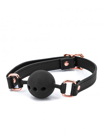 NS Novelties Bondage Couture Ball Gag - Black