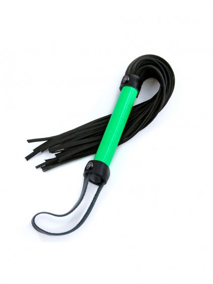 NS Novelties Electra Flogger - Zielony