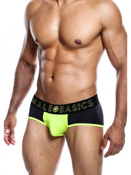 MaleBasics Neon Brief - Yellow - L