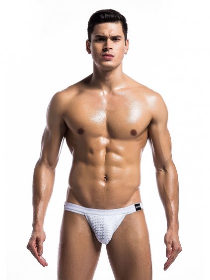 MOB Eroticwear Fetisch Schwimm-Jockstrap - Weiß - XL