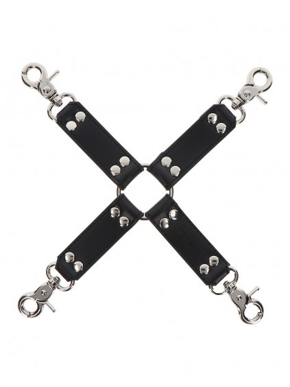 Taboom Luxury Bondage Essentials Hogtie - Black