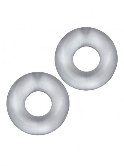 Hunkyjunk Stiffy 2-pack bulge Cockrings - Transparent