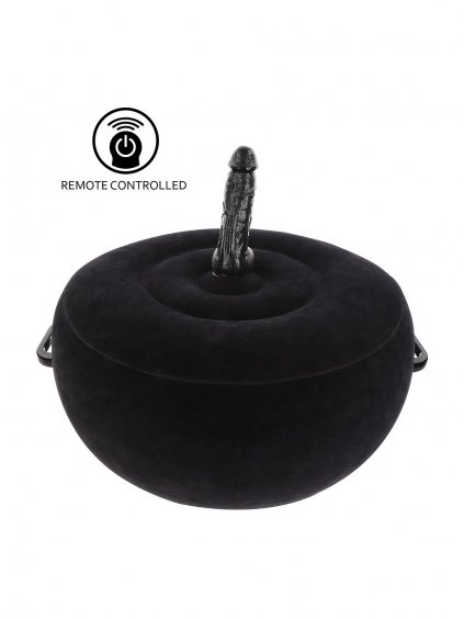 Taboom Luxury Bondage Essentials Inflatable Fuck Seat with Remote - Black