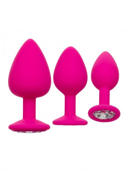 CalExotics Cheeky Gems 3 Pcs - Pink