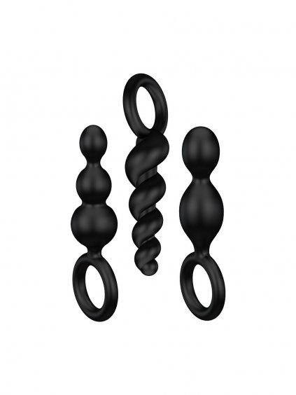 Satisfyer Booty Call 3pcs - Black